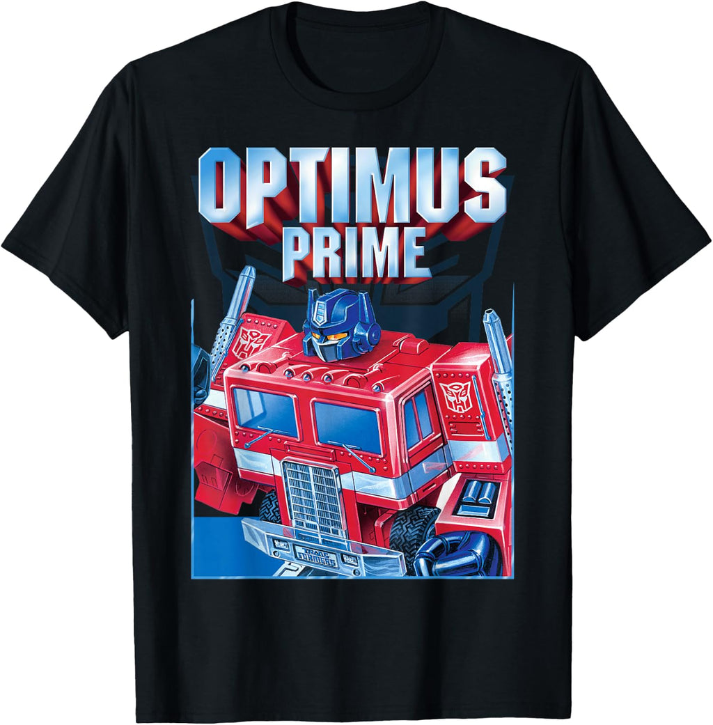 Transformers Optimus Prime Portrait T-Shirt Small