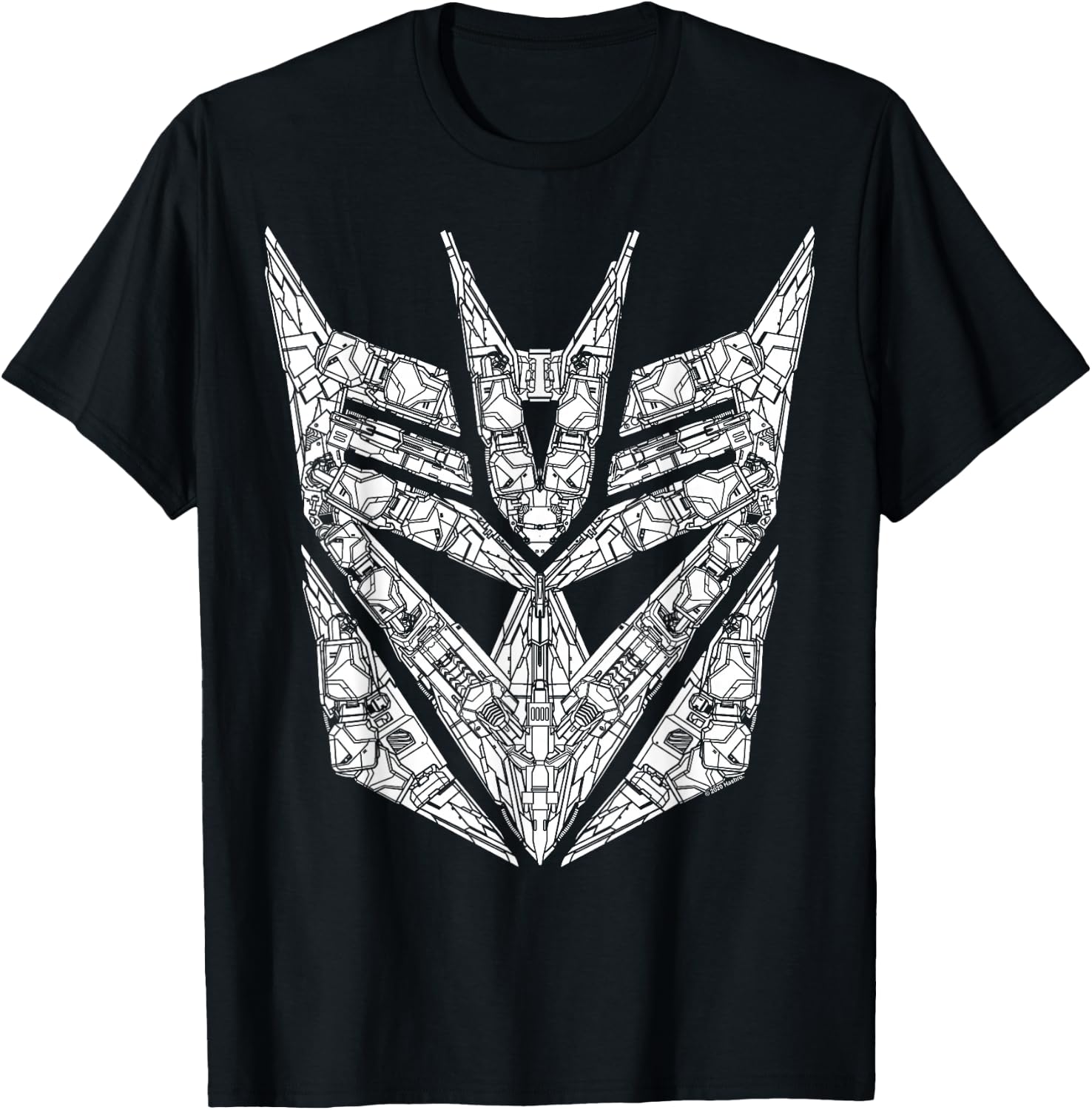Transformers Decepticons Detailed Logo T-Shirt Small