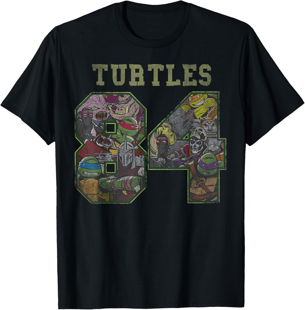 Teenage Mutant Ninja Turtles 1984 Jersey Style T-Shirt T-Shirt