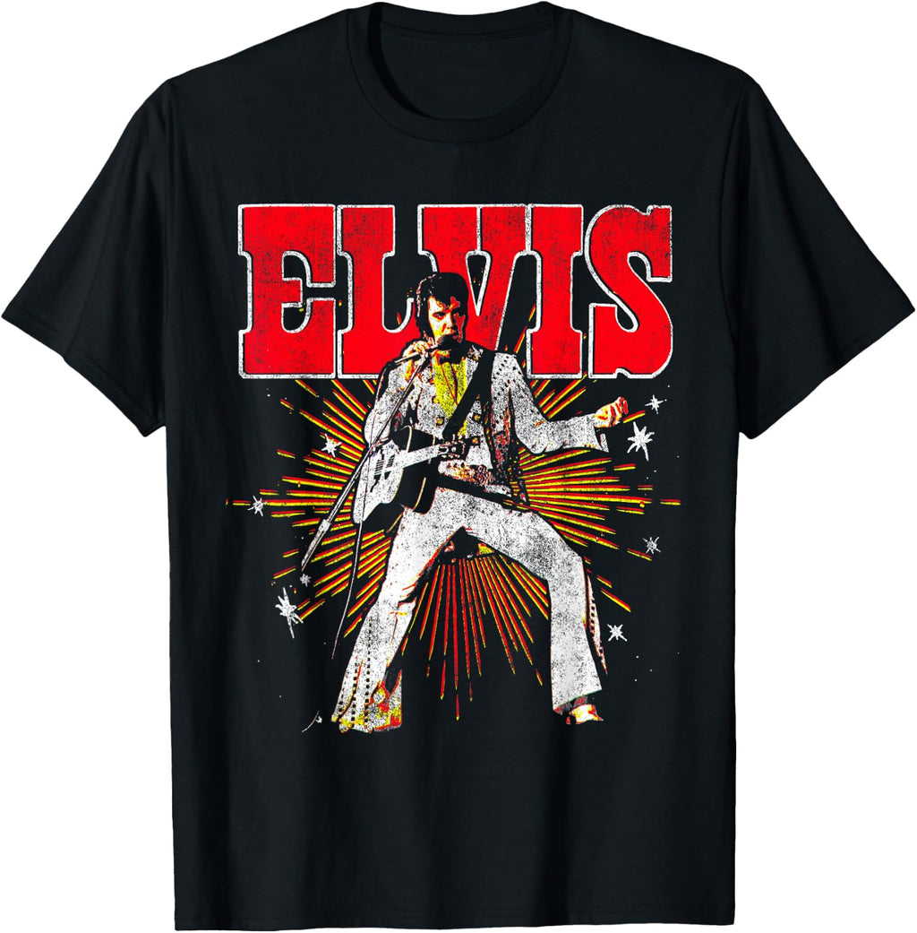 Elvis Presley Official Retro Short Sleeve T-Shirt