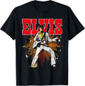 Elvis Presley Official Retro Short Sleeve T-Shirt