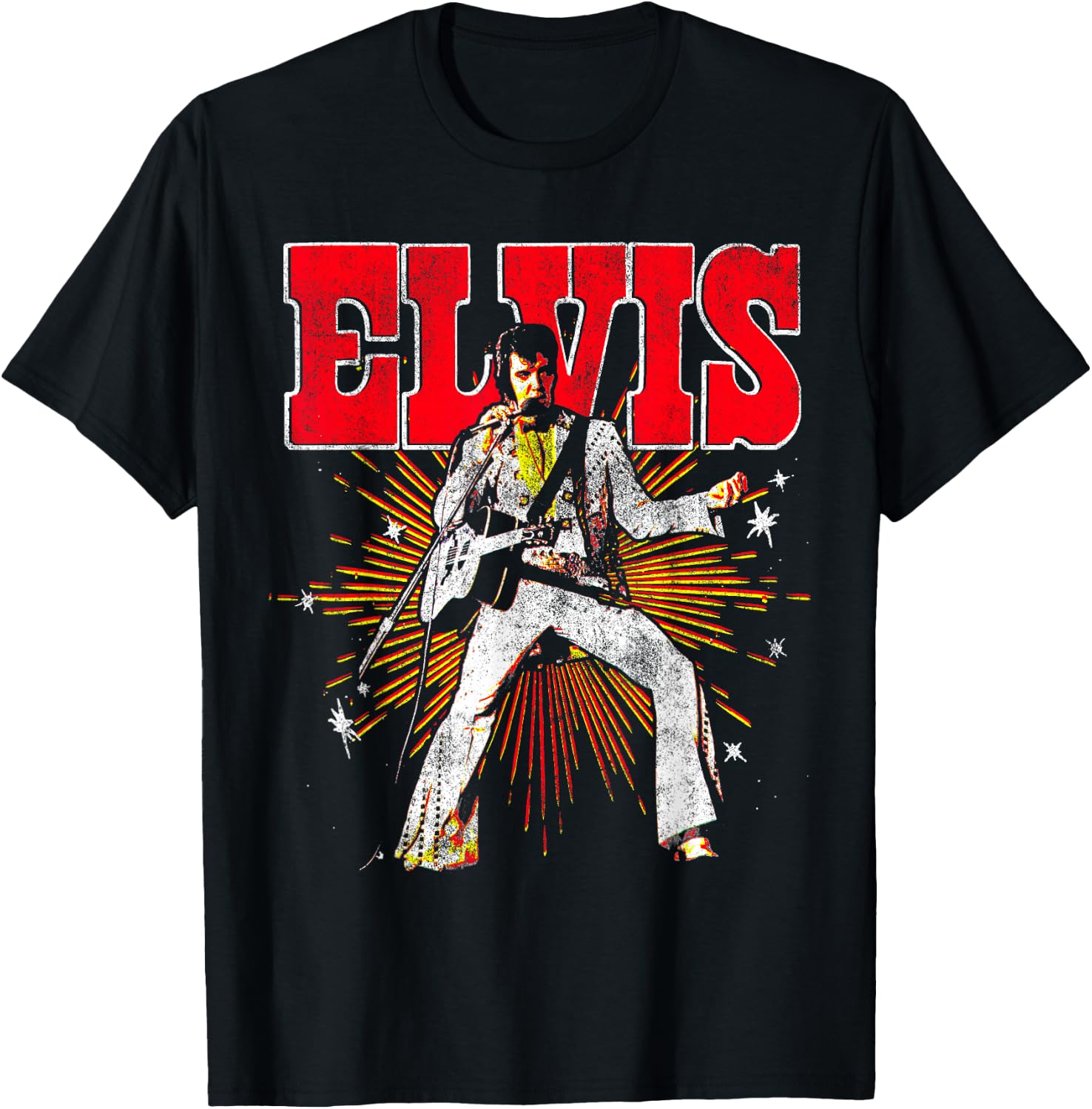 Elvis Presley Official Retro Short Sleeve T-Shirt
