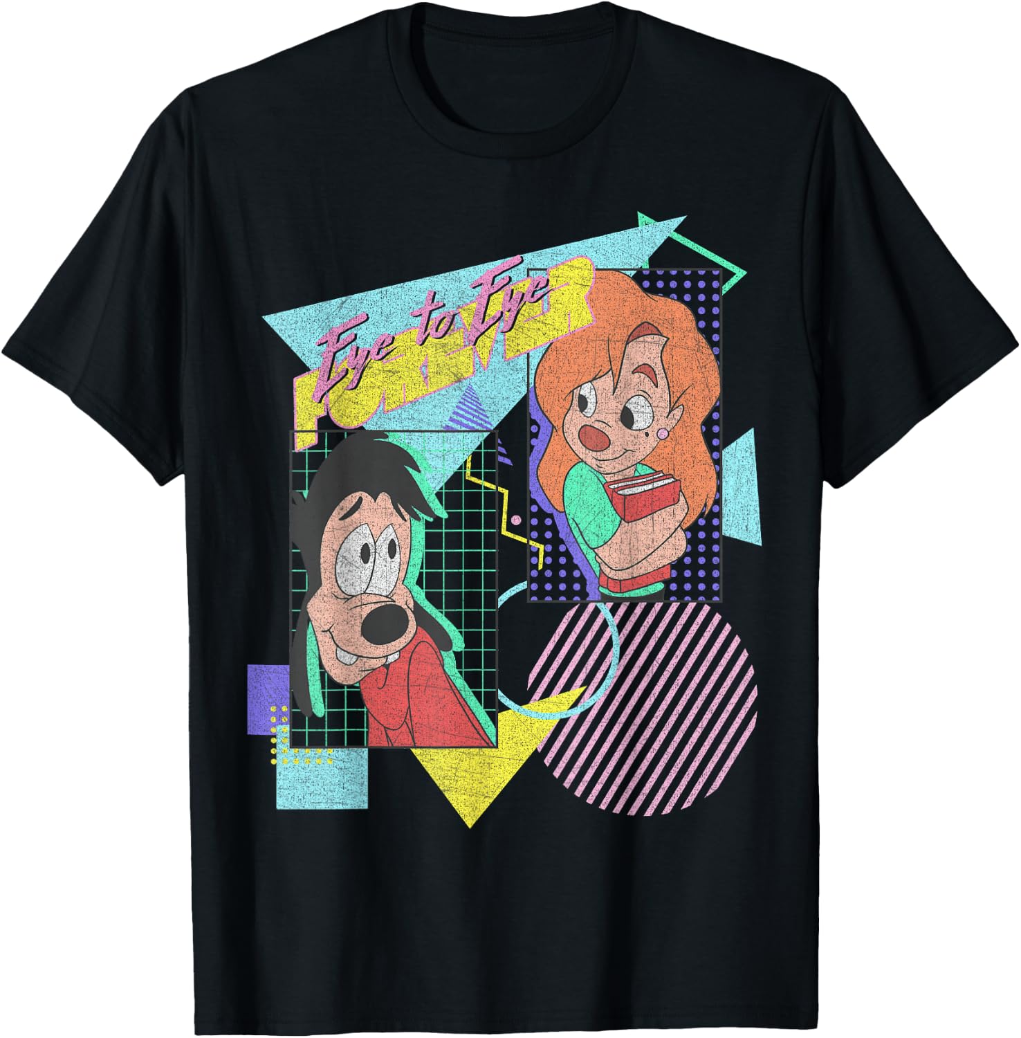 Disney A Goofy Movie Max & Roxanne Eye to Eye Forever T-Shirt