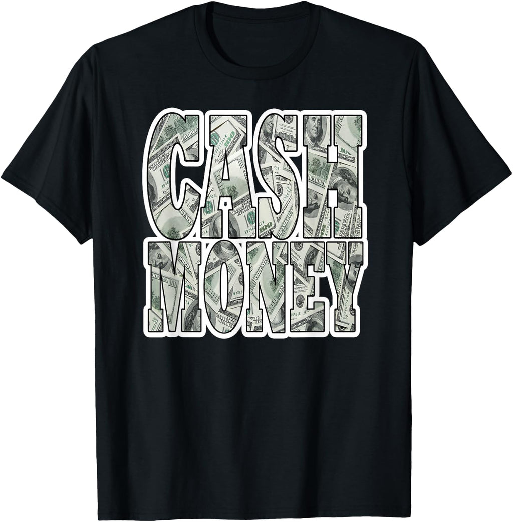 Stacks of Cash Money T-Shirt $100 Bills King Coin Tee T-Shirt