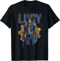 Fallout Lucy MacLean Halftone Vault 33 TV Show T-Shirt