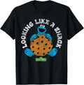 Sesame Street Cookie Monster Snack Big Cookie T-Shirt