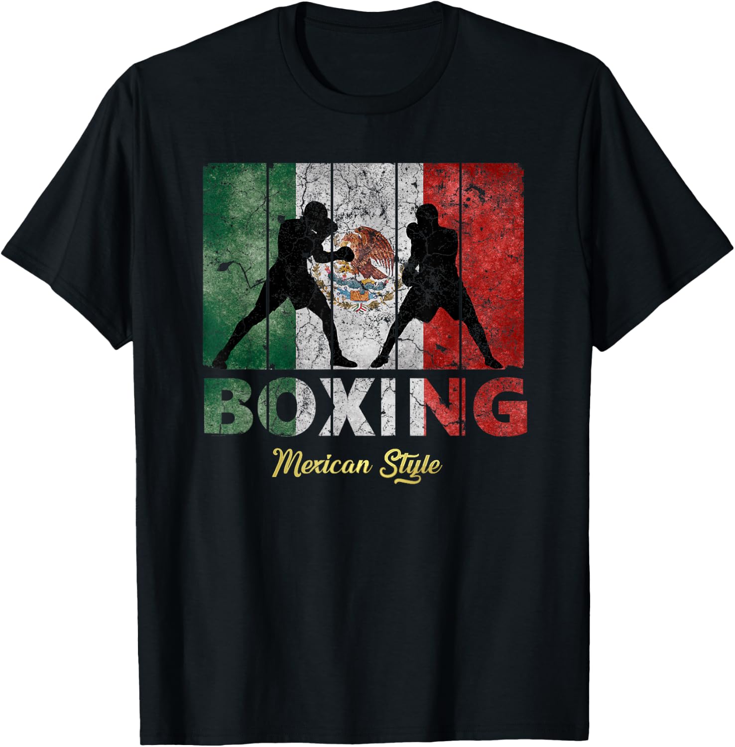 Mexican Vintage Style Boxing Great Boxing T-Shirt