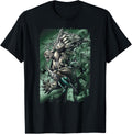 DC Comics Superman Doomsday Destruction T-Shirt - Unisex-Adults, Black, Small, Short Sleeve, Cotton Blend, T-Shirt