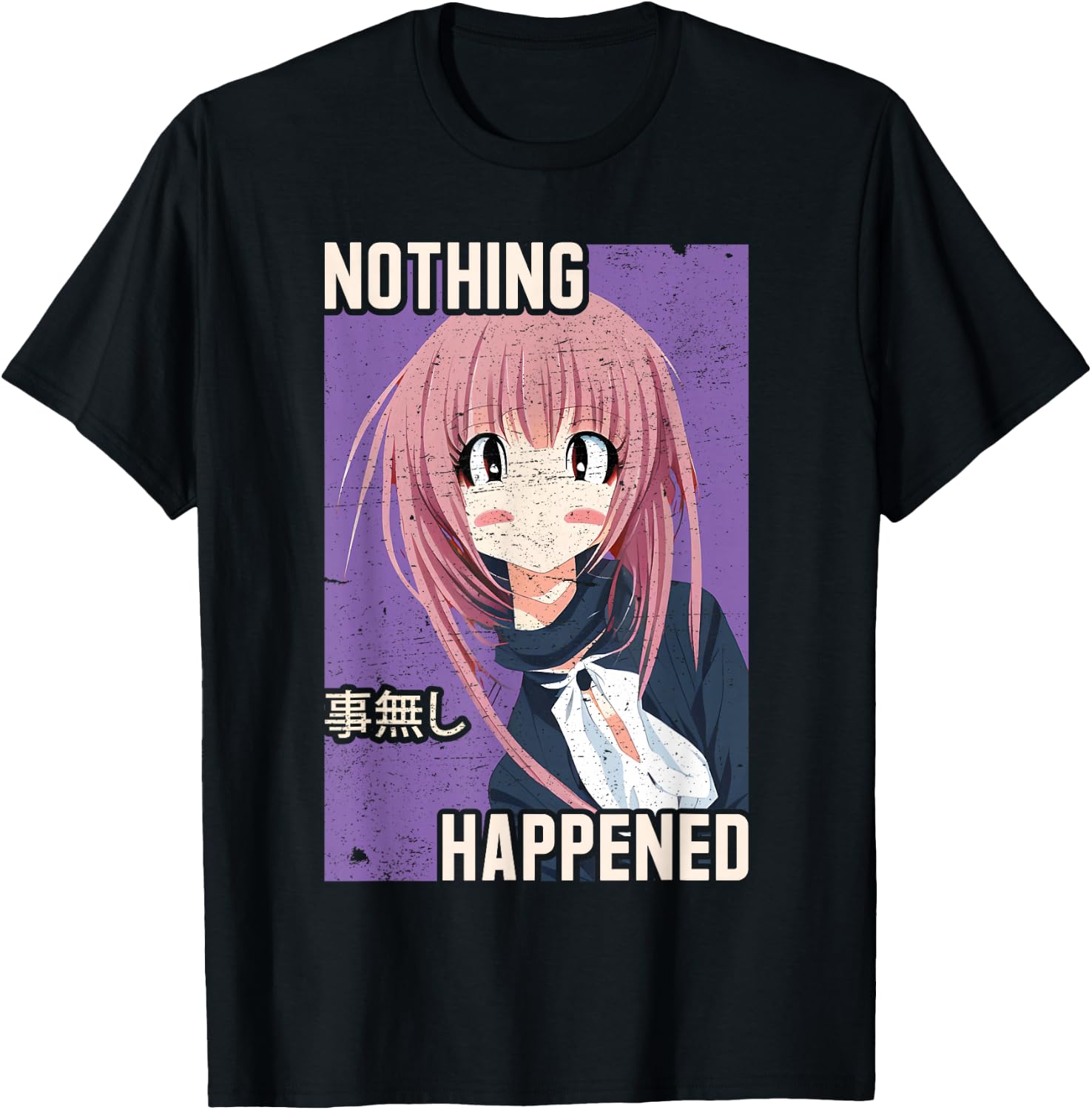 Waifu Japanese Anime & Manga Otaku Girl T-Shirt