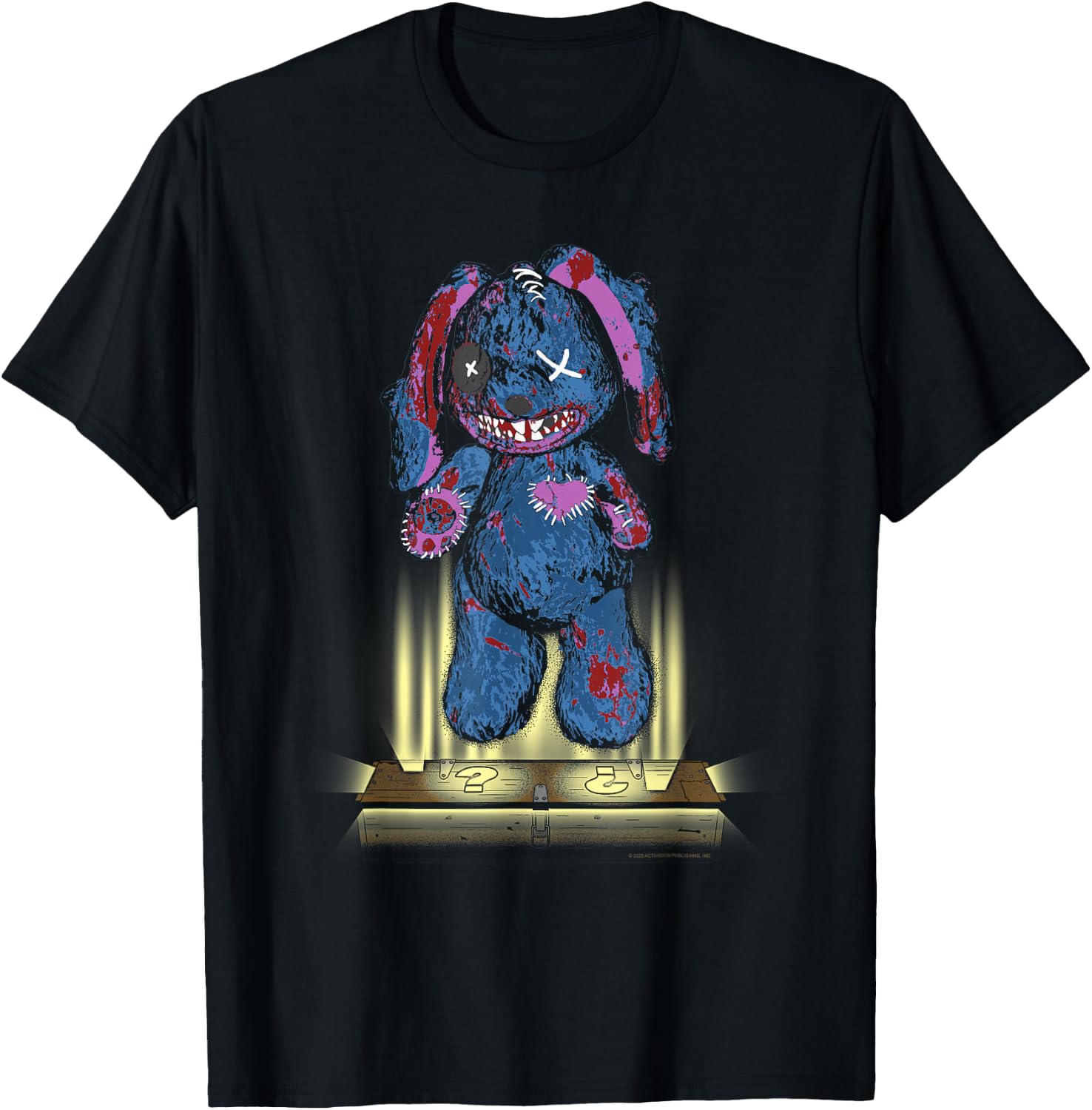 Call of Duty Mister Peeks Mystery Box Bunny Video Game T-Shirt