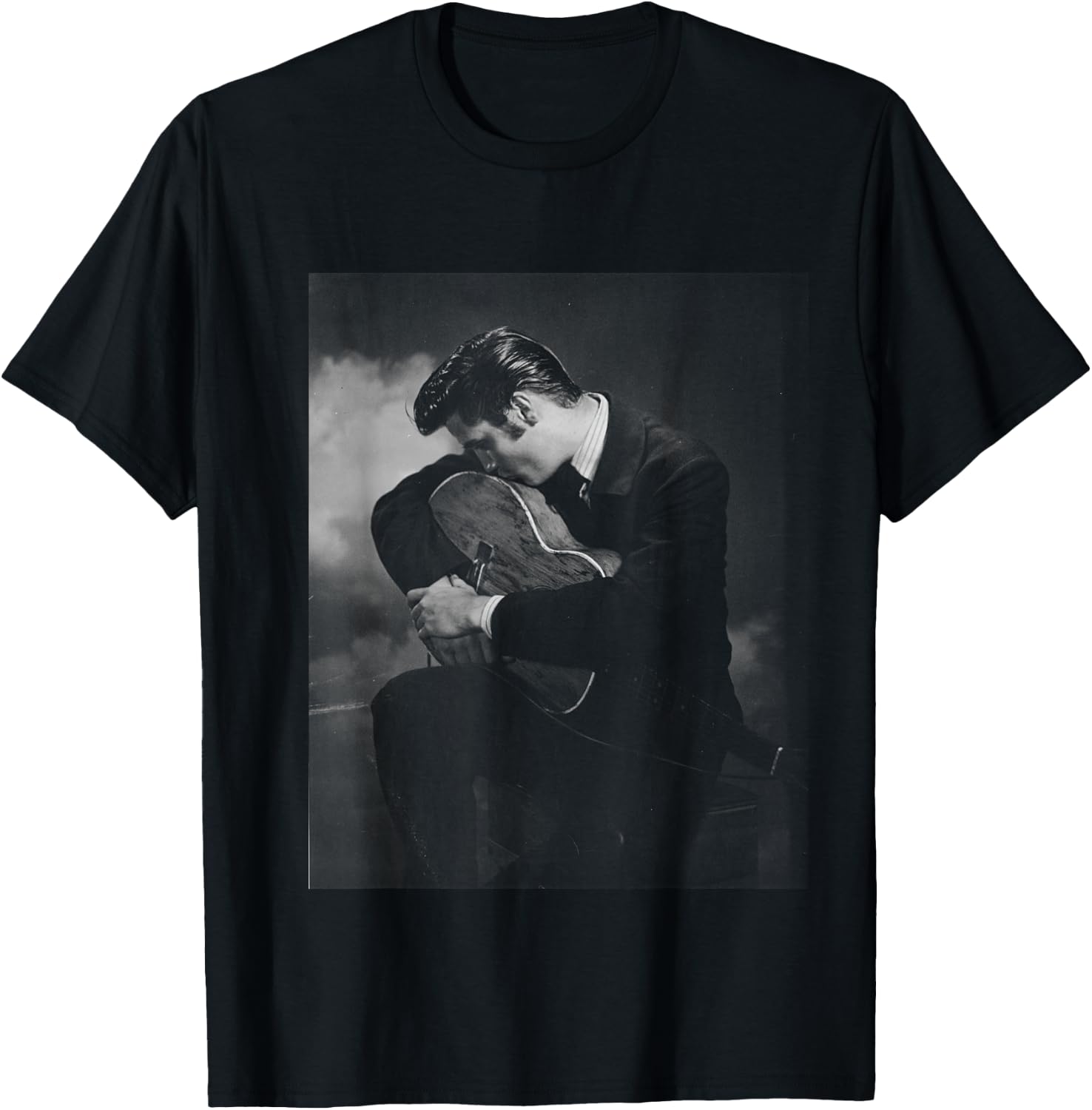 Elvis Presley Guitar Kiss T-Shirt