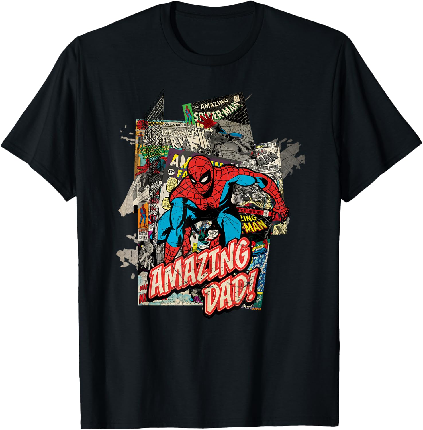 Marvel Spider-Man Amazing Dad Father's Day T-Shirt