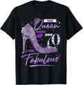 This Queen Makes 70 Looks Fabulous Shirt 70th Birthday Women T-Shirt
