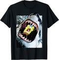 Spongebob SquarePants Shark Attack T-Shirt T-Shirt