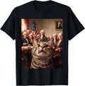 Declaration of Independence Cat Selfie 4th of July T-Shirt