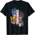 Transformers Group Shot Autobots vs Decepticons Epic Title T-Shirt