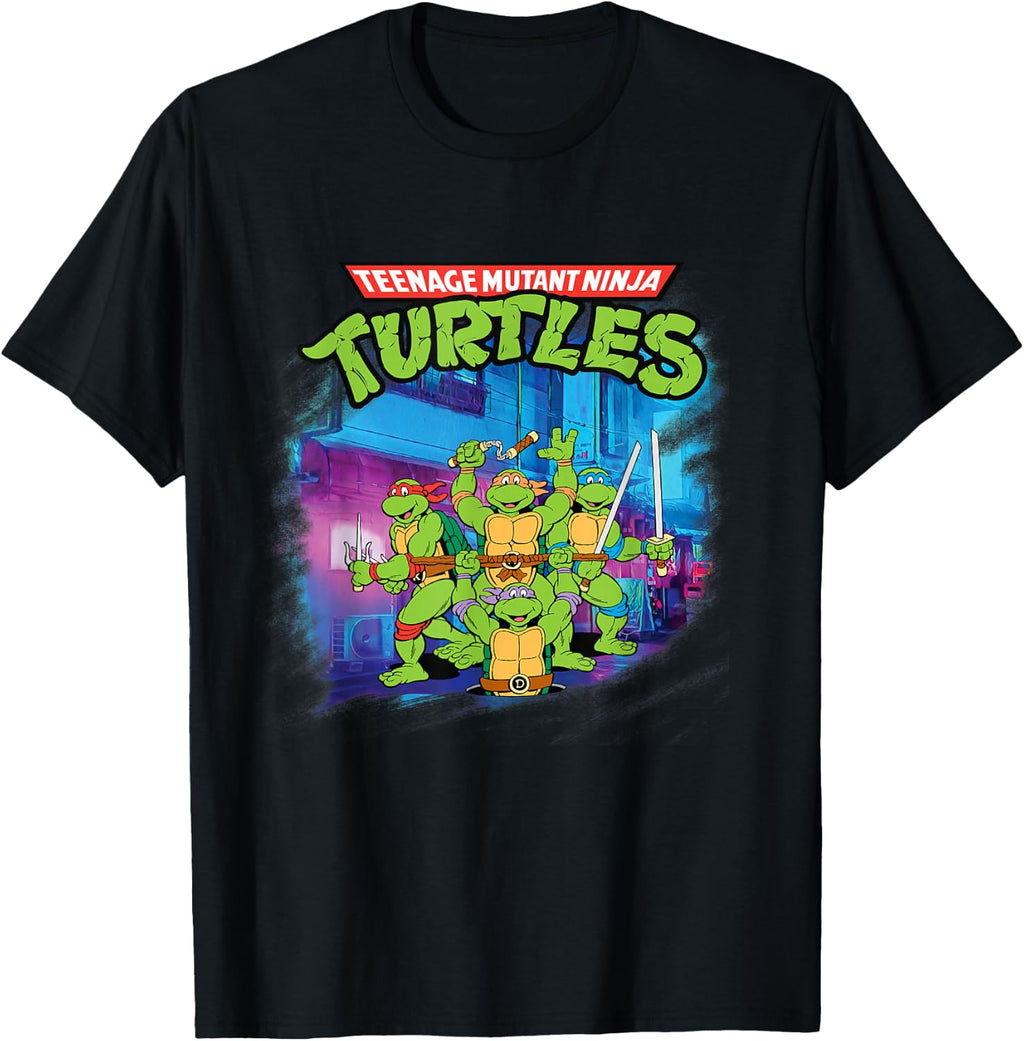 Original Teenage Mutant Ninja Turtles Classic Team T-Shirt