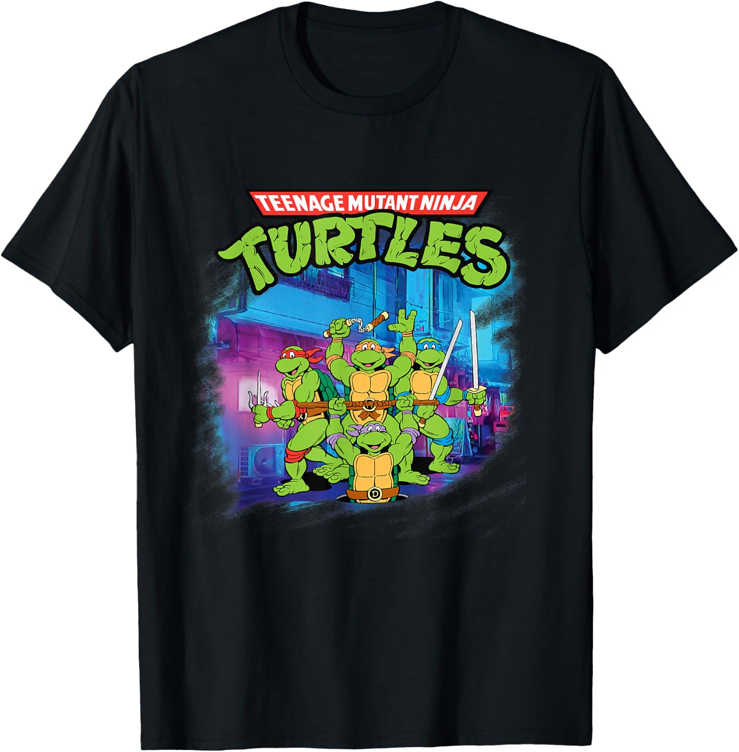 Original Teenage Mutant Ninja Turtles Classic Team T-Shirt