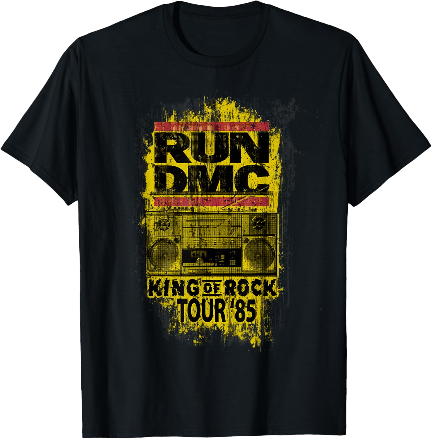 Run DMC Official King of Rock Tour '85 T-Shirt