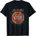 Journey Don't Stop Believin' Graffiti Stop Sign T-Shirt