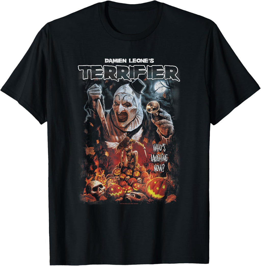 Terrifier Art the Clown Halloween Poster Horror Movie T-Shirt