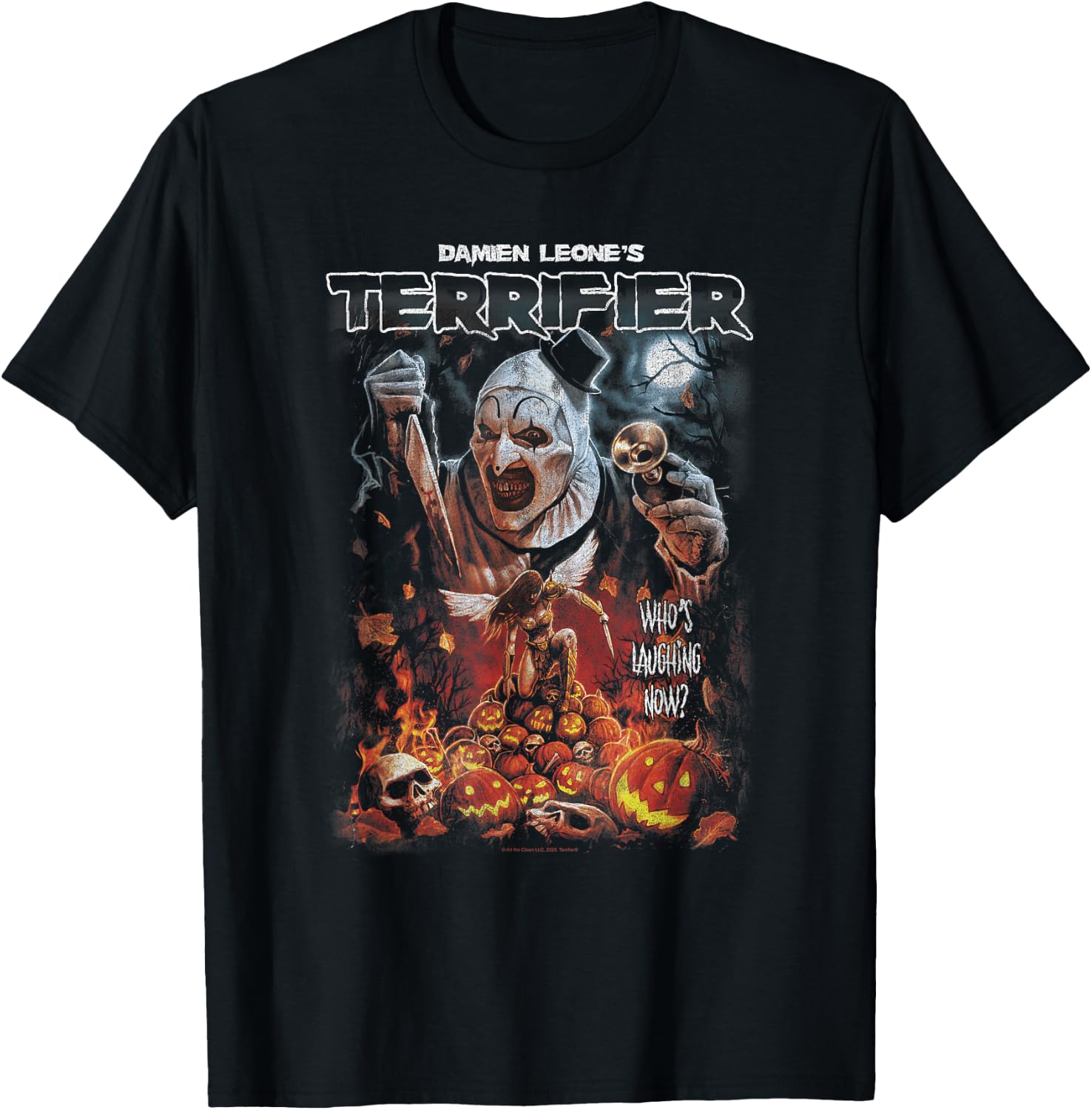 Terrifier Art the Clown Halloween Poster Horror Movie T-Shirt