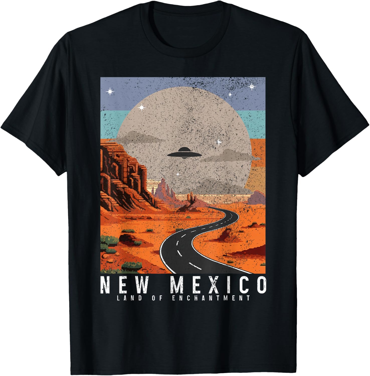 New Mexico The Pride UFO Vintage Roswell T-Shirt