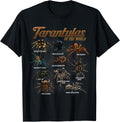 Tarantulas of The World Arachnid Pet Spider Tarantula Lover T-Shirt