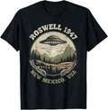 Roswell 1947 Abduction New Mexico UFO Vintage Alien Hunter T-Shirt