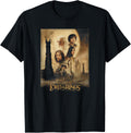Lord of the Rings Two Towers Poster T-Shirt