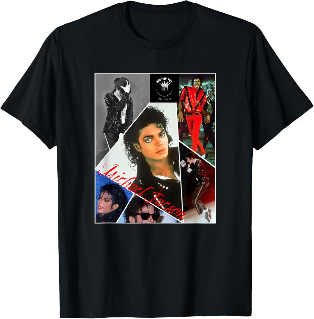 Michael Jackson King of Pop T-Shirt Tees for Men and Women Music Fans