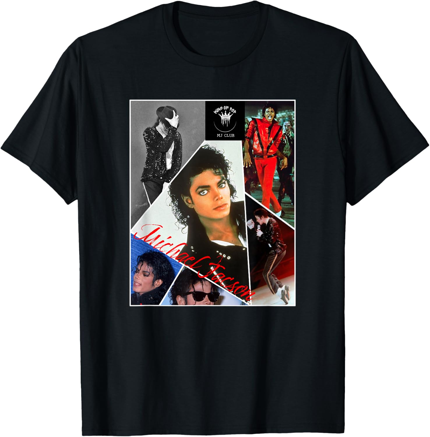 Michael Jackson King of Pop T-Shirt Tees for Men and Women Music Fans
