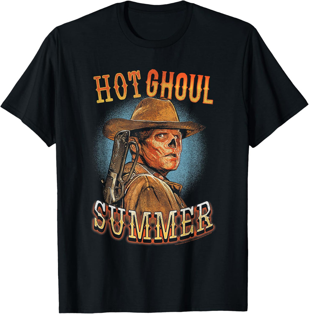 Fallout Hot Ghoul Summer Wild West Spooky Gamer TV Show T-Shirt