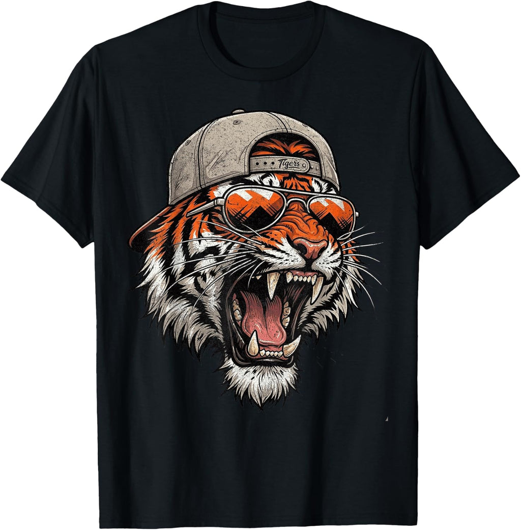 Tiger Retro Vintage T-Shirt