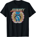 Journey Patriotic Wings Scarab Beetle Logo Vintage Band T-Shirt