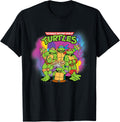 Original Teenage Mutant Ninja Turtles Colorful Painted T-Shirt