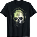 Call of Duty Ghost Skull Portrait Video Game T-Shirt