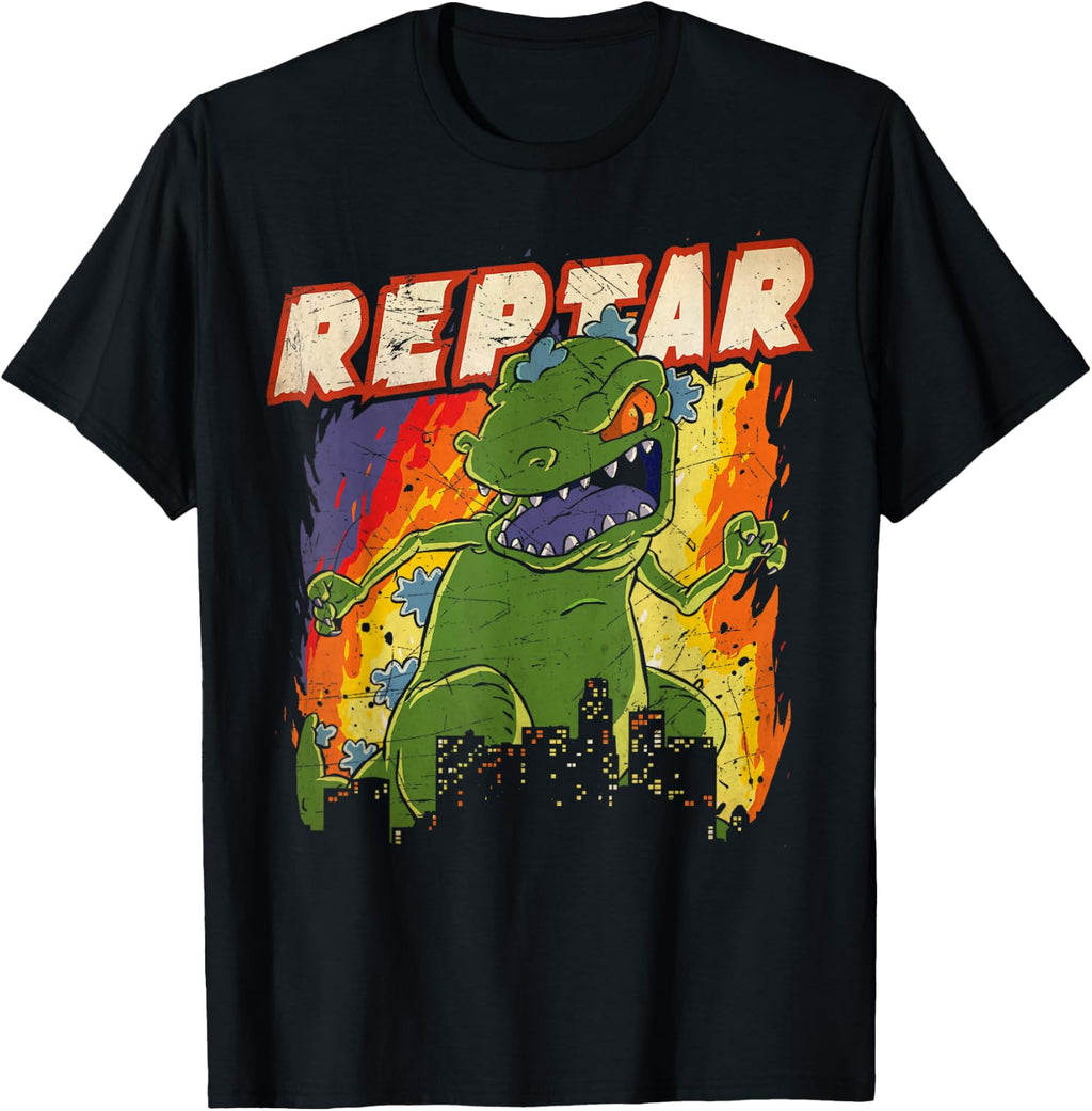Nickelodeon Rugrats Reptar City Destruction T-Shirt T-Shirt