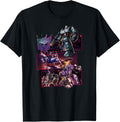 Transformers: War for Cybertron Decepticon Panels T-Shirt Small
