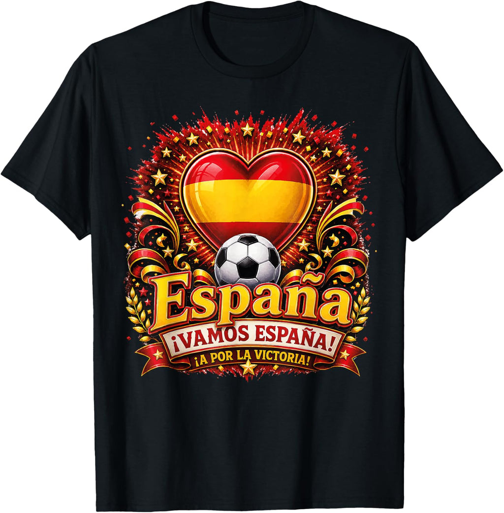 Football Soccer - World Cup 2026 Espania Winner Spain T-Shirt