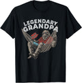 Funny Grandpa Legendary Saying T-Shirt