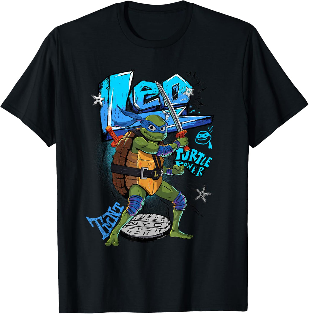 Teenage Mutant Ninja Turtles: Mutant Mayhem Leo Turtle Power T-Shirt