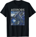 Atari Asteroids Box Art Vintage Retro Video Game T-Shirt