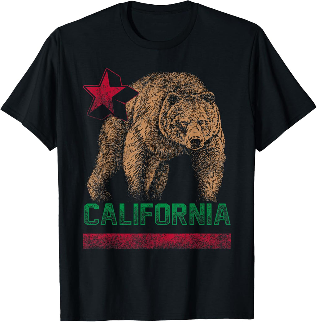 California Bear Republic Vintage Tee Shirt T-Shirt - Cali T-Shirt