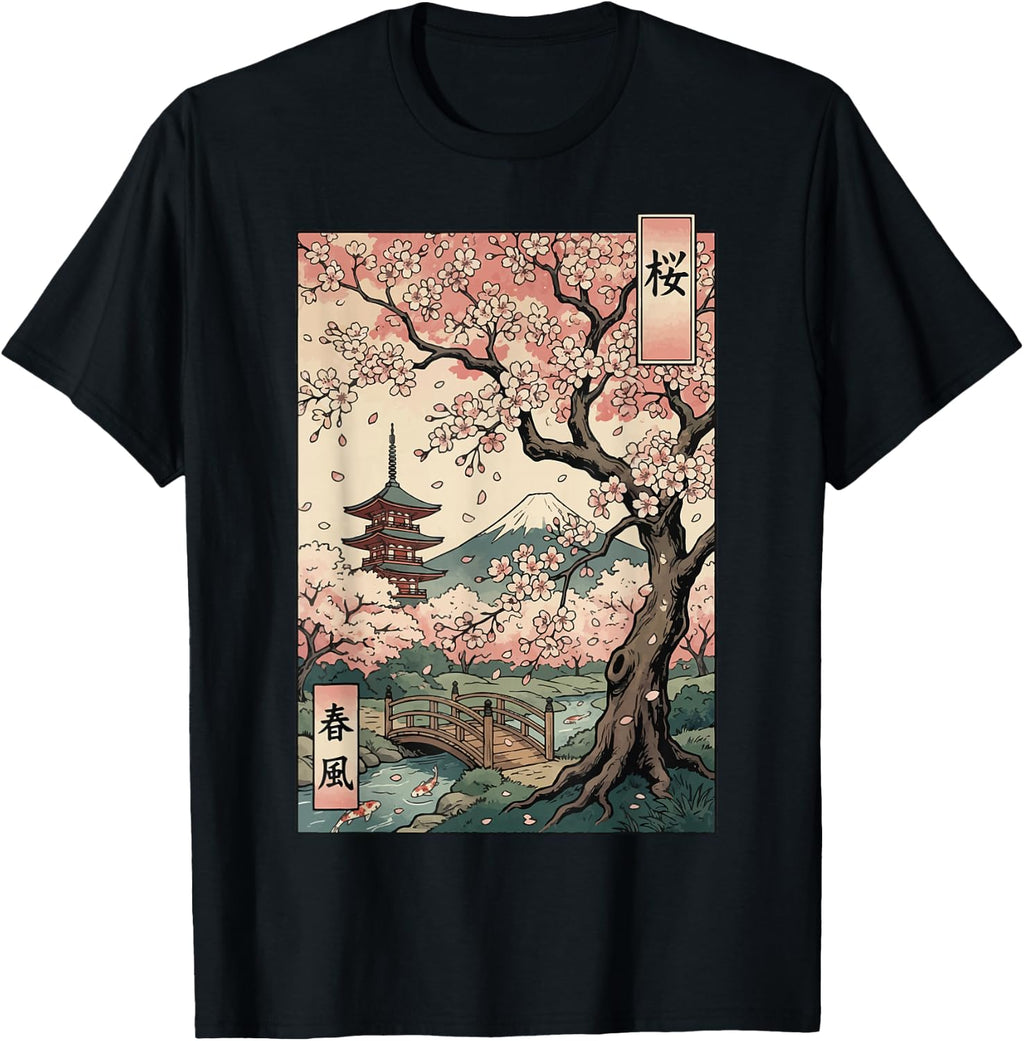 Japan Cherry Blossom Japanese Art Japan T-Shirt