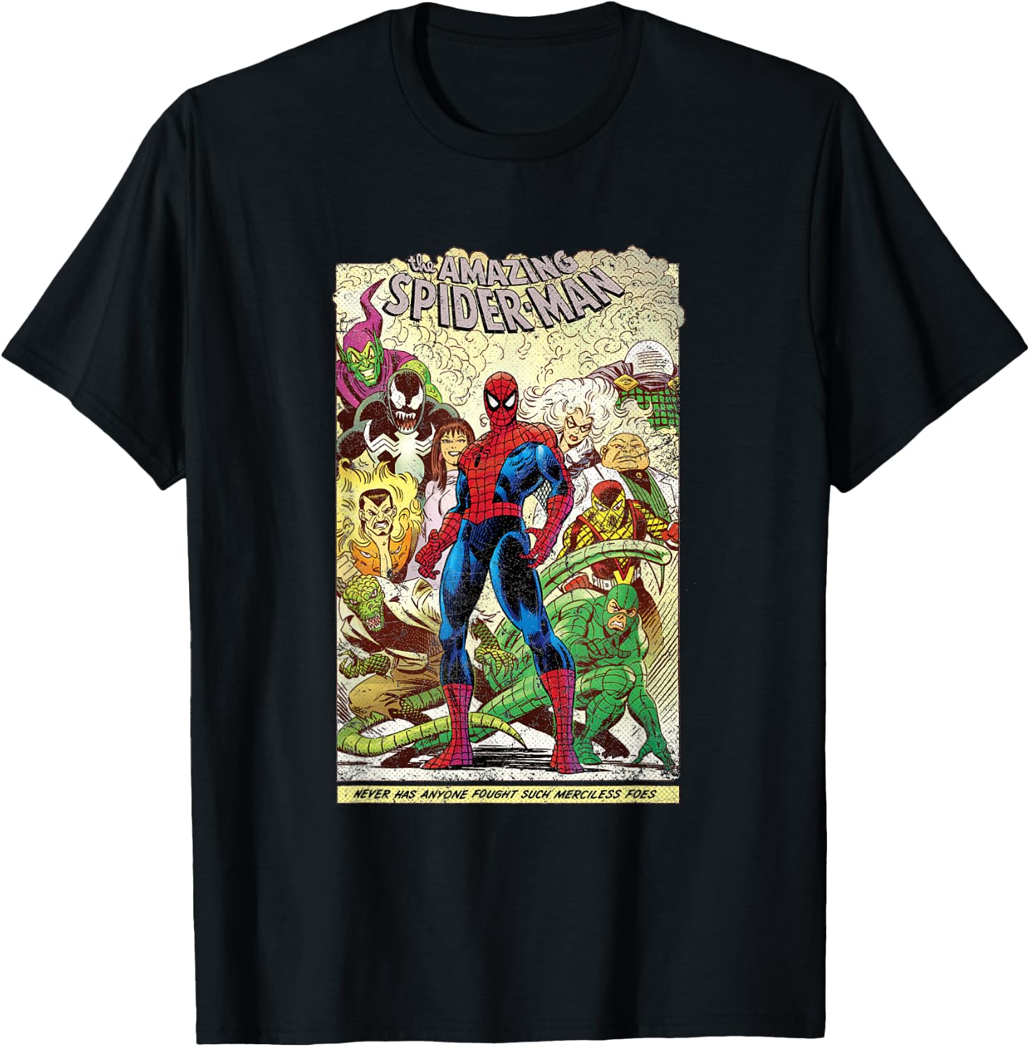 Marvel The Amazing Spider-Man Comic T-Shirt T-Shirt