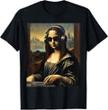Mona Lisa as DJ | Trending Aesthetic Streetwear T-Shirt