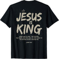 Jesus is King John 14:6 Costume Jesus Christian (On Back) T-Shirt