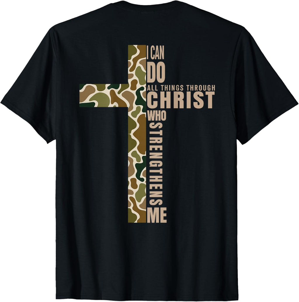 Jesus I Can Do All Things Through Christ Who Strengthens Me T-Shirt