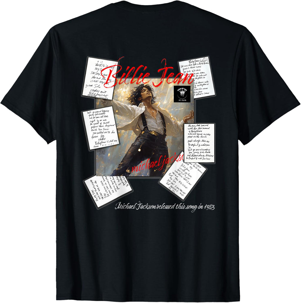 Michael Jackson 022 Back Printed T-Shirt